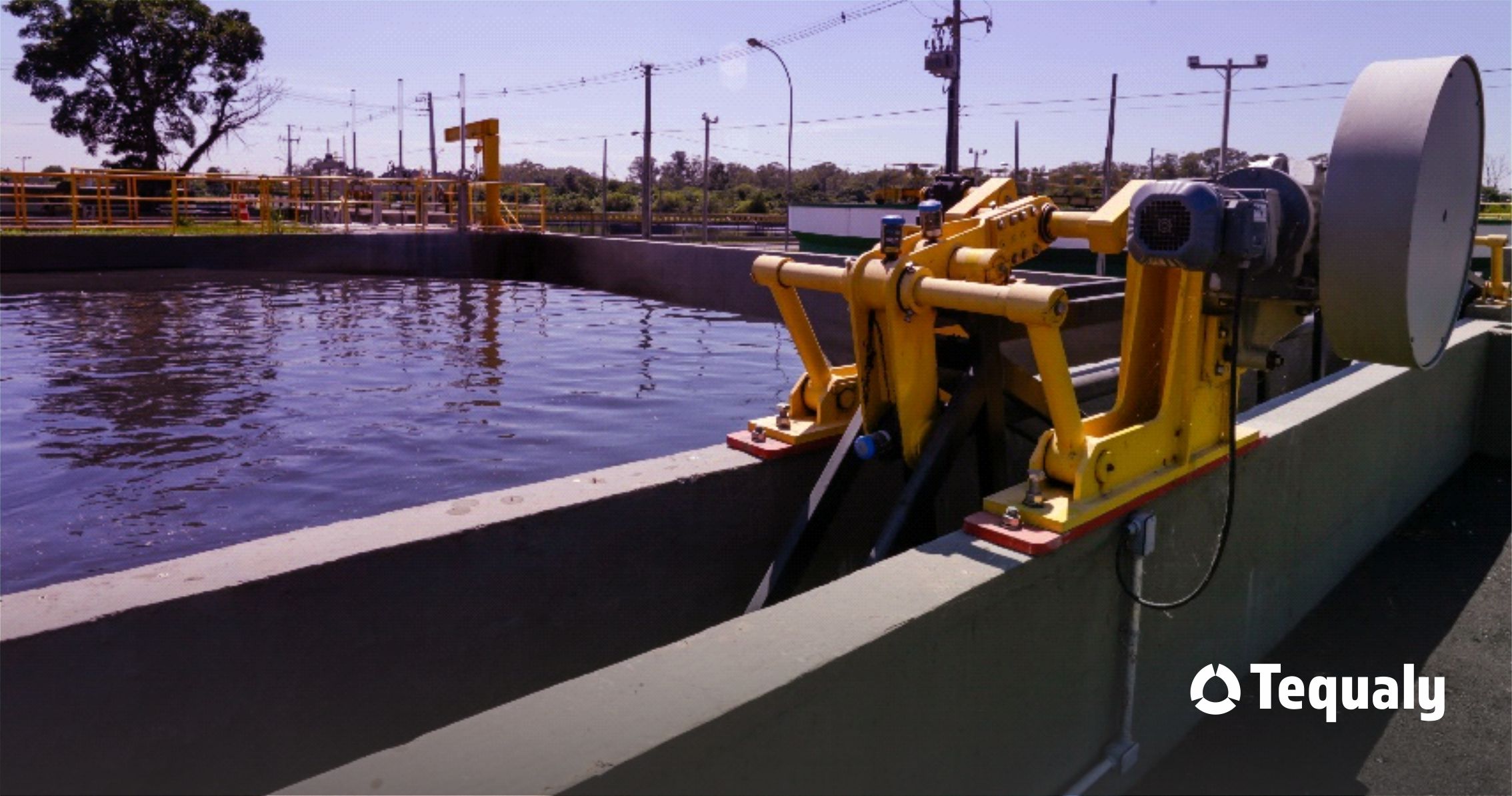 Transportador de areia para Estação de Tratamento de Efluentes Tequaly